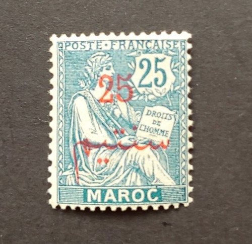 25c mnh france maroc - mnh,